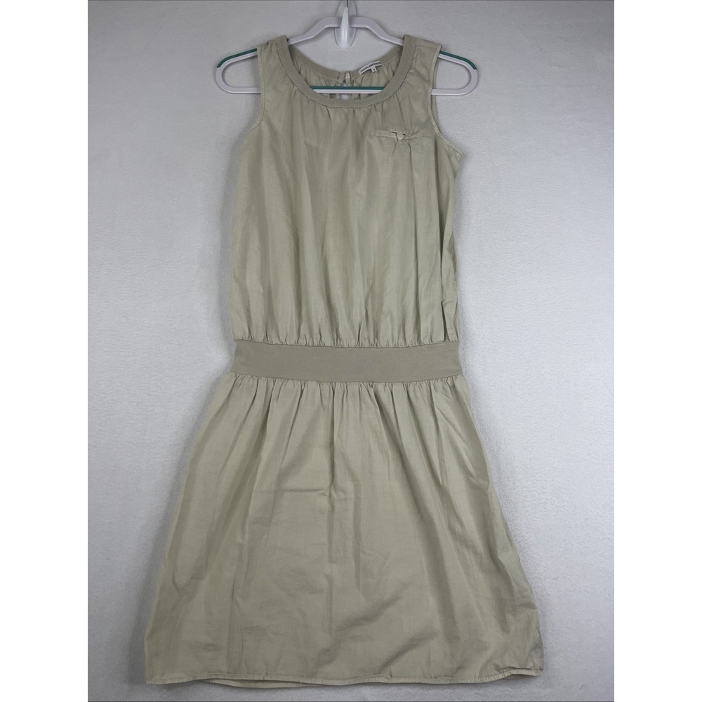 Standard James Perse Dress Womens Tan Tank Dress Casual Minimalist sz 2